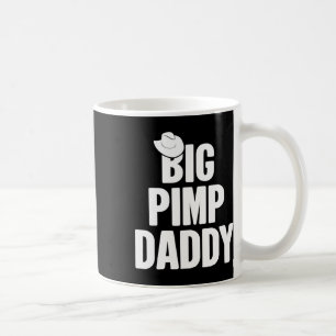 Halloween-Shirt Big Pimp Daddy Zuhälter-Kostüm-Par Kaffeetasse