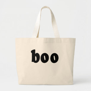 Halloween-Shirt, das BOO sagt Jumbo Stoffbeutel