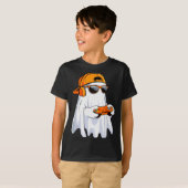 Halloween Shirt Ghost Gamer Video Gaming Boys Men (Vorne ganz)