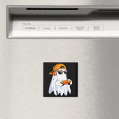 Halloween Shirt Ghost Gamer Video Gaming Boys Men Magnet (In Situ (Geschirrspüler))