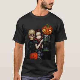 Halloween-Shirt heraus Trick-oder-Behandeln T-Shirt