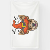 Halloween Shirt Hexenhuahua Kostümgeschenk Banner (Vertikal)