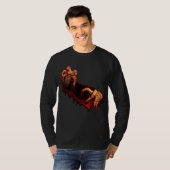 Halloween-Shirt-Horror-Zombie-untotes T-Shirt (Vorne ganz)