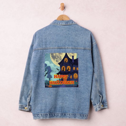 Halloween-Shirt Jeansjacke (Hangar)