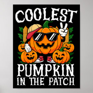 Halloween-Shirt Jungen Mädchen Kinder Coolster Kür Poster