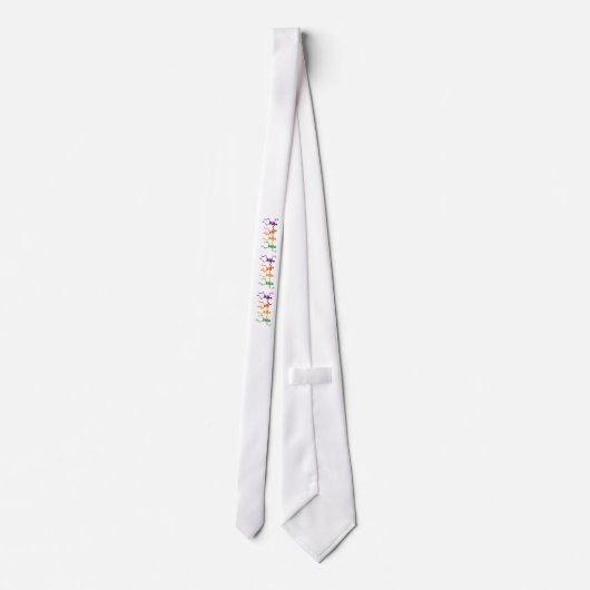 Halloween-Shirt Krawatte (Rückseite)