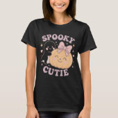 Halloween Shirt mit Pink Bow Pumpkin & Ghost | Co (Vorderseite)