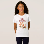 Halloween Shirt No Tricks Nur Leckereien (Vorne ganz)