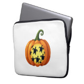 Halloween Shirt Pumpkin Turtle Sea Halloween Costu Laptopschutzhülle (Vorderseite Links)