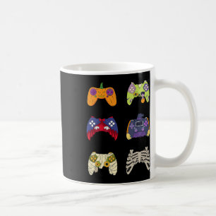 Halloween Shirt Skeleton Zombie Gaming Controller Kaffeetasse