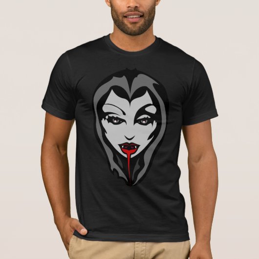 Halloween Shirt Spooky Vampire Shirt Halloween T-S (Vorderseite)