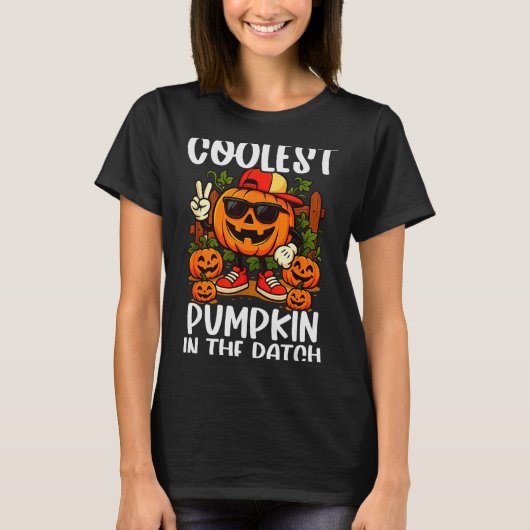 Halloween Shirts Boys And Kids Coolest Pumpkin In (Vorderseite)
