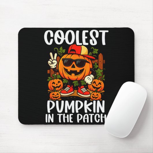 Halloween Shirts Boys And Kids Coolest Pumpkin In Mousepad (Mit Mouse)