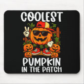 Halloween Shirts Boys And Kids Coolest Pumpkin In Mousepad (Vorne)