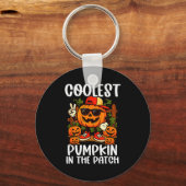 Halloween Shirts Boys And Kids Coolest Pumpkin In Schlüsselanhänger (Vorderseite)