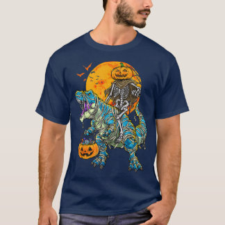 Halloween Shirts für BoysDinosaurier Skeleton T re
