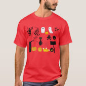 Halloween-Shirts T-Shirt (Vorderseite)