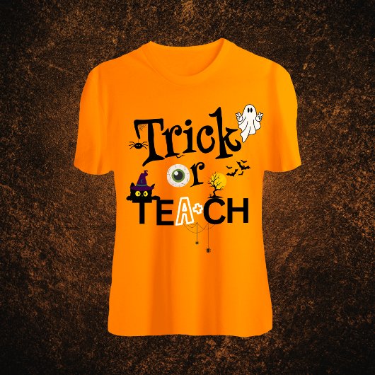 Halloween-Shirts | Trick oder Teach T-Shirt