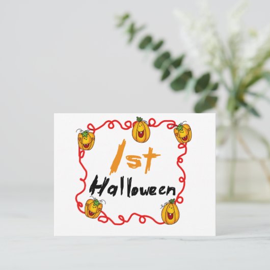 Halloween-Shirts und Geschenke Postkarte (Stehend Vorderseite)