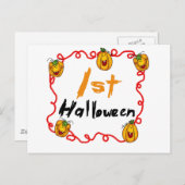 Halloween-Shirts und Geschenke Postkarte (Vorne/Hinten)