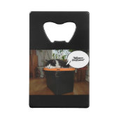 Halloween Shmalloween Geldbeutel Flaschenöffner (Rückseite)