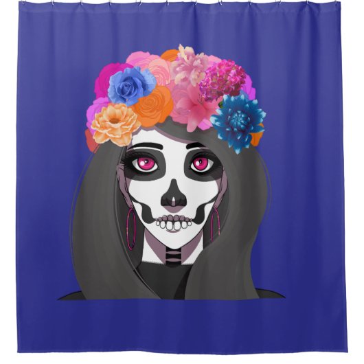 Halloween  Shower curtain Duschvorhang (Vorderseite)
