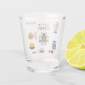 Halloween-Showglas Schnapsglas (Rückseite)