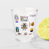 Halloween-Showglas Schnapsglas (Vorderseite)