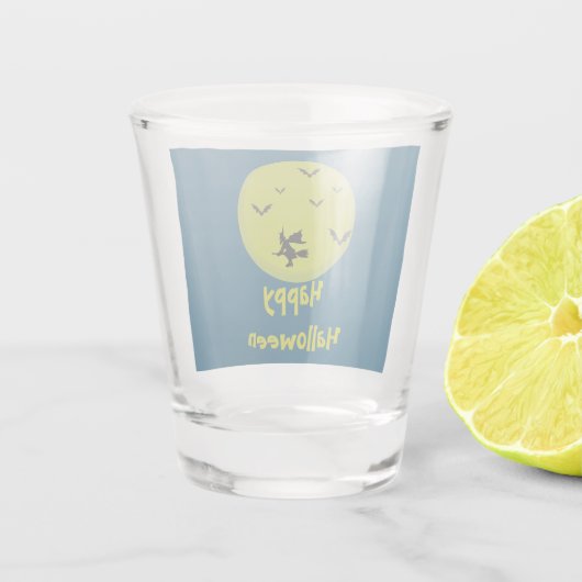 Halloween-Showglas Schnapsglas (Rückseite)