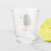 Halloween-Showglas Schnapsglas (Rückseite)