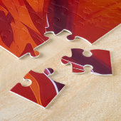 Halloween Siberian Cat Vampire Pumpkins Beängstige Puzzle (Seite)