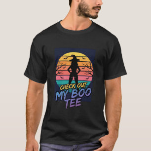 Halloween sieh dir mein Boo T-Shirt-Design an_1 T-Shirt