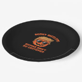 Halloween - Sigmas Don't Do Costumes - Funny Trump Pappteller (Schrägansicht)