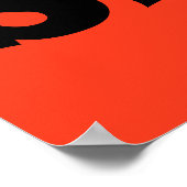 Halloween Sign, Retail Store Werbeaktion Store Poster (Ecke)