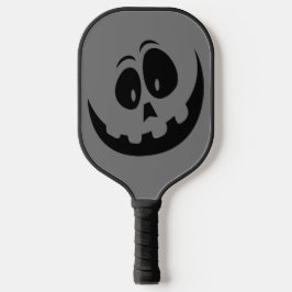 Halloween Silhouette Carved Pumpkin Pickleball Schläger