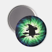 Halloween-Silhouette; Cool Magnet (Vorderseite/Rückseite)