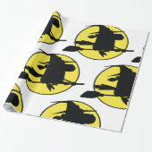 Halloween-Silhouette Geschenkpapier (Ungerollt)