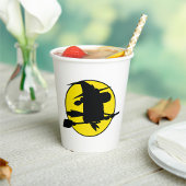 Halloween-Silhouette Pappbecher