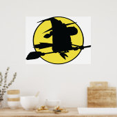 Halloween-Silhouette Poster (Küche)