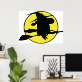 Halloween-Silhouette Poster (Heimbüro)