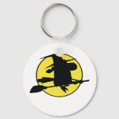 Halloween-Silhouette Schlüsselanhänger (Vorderseite)