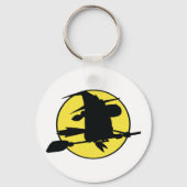 Halloween-Silhouette Schlüsselanhänger (Rückseite)