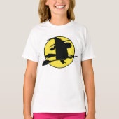Halloween-Silhouette T-Shirt (Vorderseite)