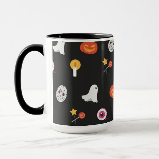 Halloween Simple Coffee Tasse (Links)