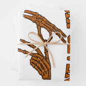 Halloween Six Sieben Meme Gebärdensprache 67 Mason Geschenkpapier Set (Beispiel)