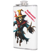 Halloween-Skarektur Flachmann (Links)