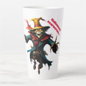 Halloween-Skarektur Milchtasse (Vorderseite)