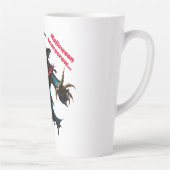 Halloween-Skarektur Milchtasse (Rechts)