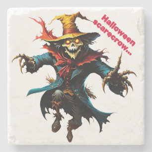 Halloween-Skarektur Steinuntersetzer