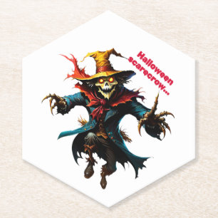 Halloween-Skarektur Untersetzer